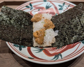 Dinner at Noguchi Guran Gurin Osaka (野口 グラングリーン大阪)
