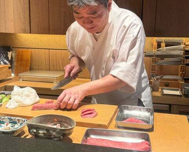 Dinner at Sushi Oohata (寿し おおはた)