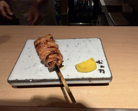 Dinner at Yakitori Omino