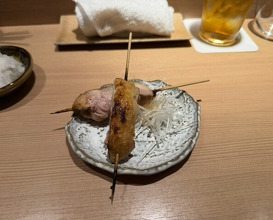 Dinner at Yakitori Omino