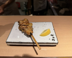 Dinner at Yakitori Omino