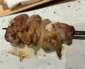 Dinner at Yakitori Omino