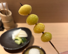 Dinner at Yakitori Omino