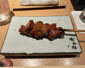 Dinner at Yakitori Omino
