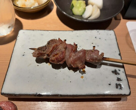 Dinner at Yakitori Omino