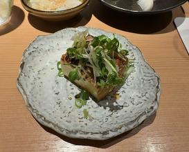 Dinner at Yakitori Omino