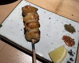 Dinner at Yakitori Omino