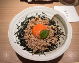 Dinner at Yakitori Omino