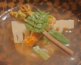 Dinner at Sharikimon Onozawa