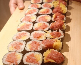 Dinner at Sharikimon Onozawa