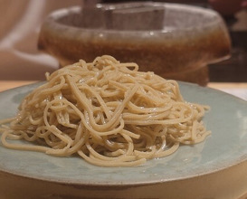 Dinner at Sharikimon Onozawa