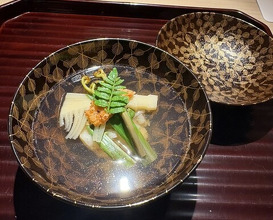 Dinner at Sharikimon Onozawa