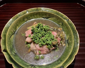 Dinner at Sharikimon Onozawa