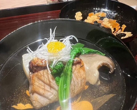 Dinner at Sharikimon Onozawa
