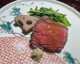 Dinner at Sharikimon Onozawa