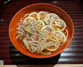 Dinner at Sharikimon Onozawa