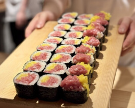 Dinner at Sharikimon Onozawa