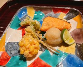 Dinner at Sharikimon Onozawa