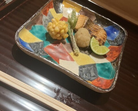 Dinner at Sharikimon Onozawa