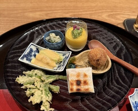 Dinner at Akanezaka Onuma (茜坂大沼)