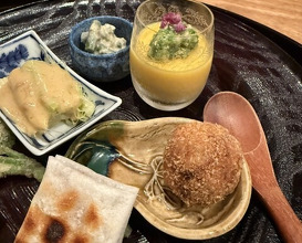 Dinner at Akanezaka Onuma (茜坂大沼)