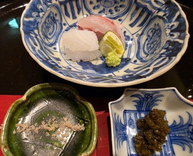 Dinner at Akanezaka Onuma (茜坂大沼)