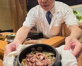 Dinner at Akanezaka Onuma (茜坂大沼)