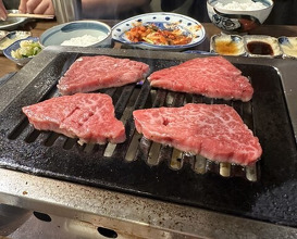 Dinner at Keiraku Yakiniku Pome (京洛焼肉 ぽめ)