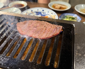 Dinner at Keiraku Yakiniku Pome (京洛焼肉 ぽめ)