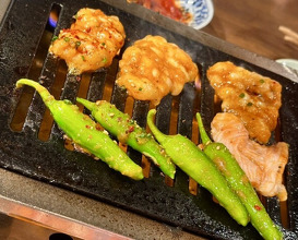 Dinner at Keiraku Yakiniku Pome (京洛焼肉 ぽめ)