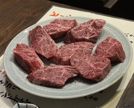 Dinner at Keiraku Yakiniku Pome (京洛焼肉 ぽめ)