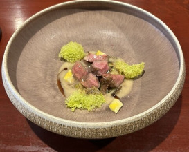Dinner at Restaurant SNOW (レストラン スノゥ)