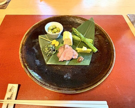 Dinner at Roan Matsuda Sasayama ten (ろあん松田 篠山店)