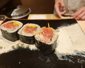 Dinner at Sushi Ryujiro