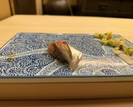 Dinner at Sushi Saeki