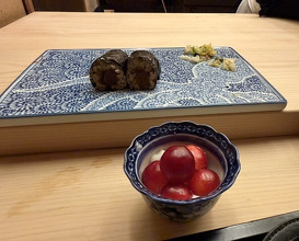 Dinner at Sushi Saeki