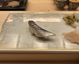 Dinner at Sushi Saeki