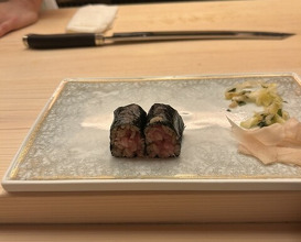 Dinner at Sushi Saeki