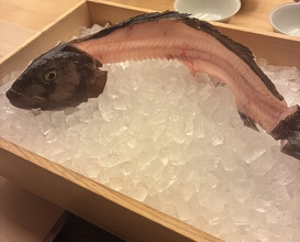 Dinner at Sushi Saeki