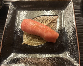 Dinner at Sushi Saeki