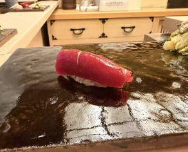 Dinner at Sushi Saeki