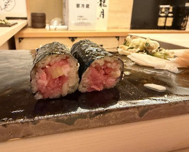 Dinner at Sushi Saeki