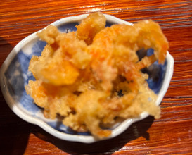 Dinner at Tempura Sakurabito