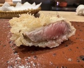 Dinner at Tempura Sakurabito