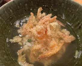 Dinner at Tempura Sakurabito