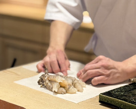 Dinner at Tempura Sakurabito
