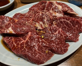 Dinner at Sumibiyakiniku Horumon Sawaishi