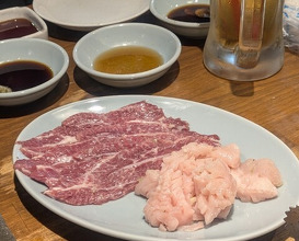 Dinner at Sumibiyakiniku Horumon Sawaishi