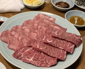 Dinner at Sumibiyakiniku Horumon Sawaishi