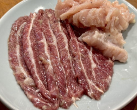 Dinner at Sumibiyakiniku Horumon Sawaishi